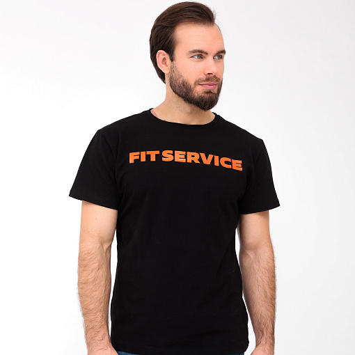 Футболка базовая черная FS